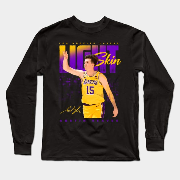 Austin Reaves Long Sleeve T-Shirt by Juantamad